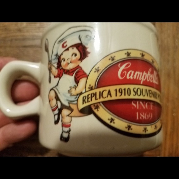 Campbell's Vintage Collectible 1910 Souvenir Soup Bowls Set of 2 - Picture 5 of 10